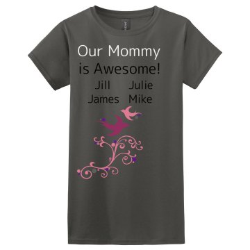Awesome Mommy Misses Relaxed Fit Gildan Ultra Cotton Tee
