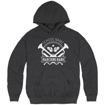 North HS Marching Band Unisex Hanes Ultimate Cotton Heavyweight Hoodie
