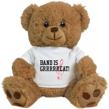 Band Is Grrrrreat  Plush Tiger