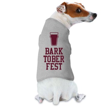 Barktoberfest Oktoberfest Doggie Skins Dog Ringer Tee