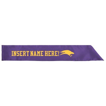 Design a School Sash Adult Satin Party Sash
