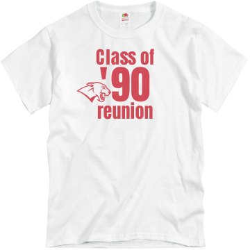 Class of 90 Reunion Unisex Basic Gildan Heavy Cotton Crew Neck Tee