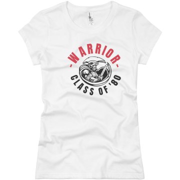 Warrior Class Reunion Junior Fit Basic Bella Favorite Tee