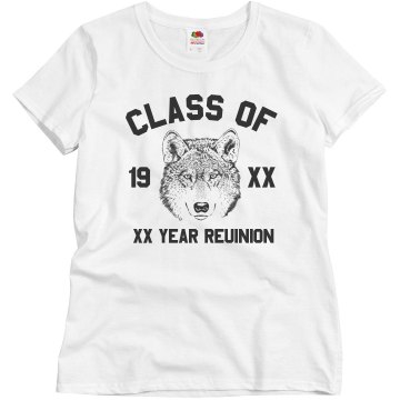 Class of 1990 Twenty Year Junior Fit Bella Sheer Longer Length Rib Tee