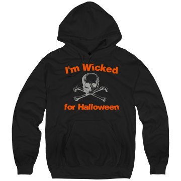 I'm Wicked for Halloween Unisex Hanes Ultimate Cotton Heavyweight Hoodie