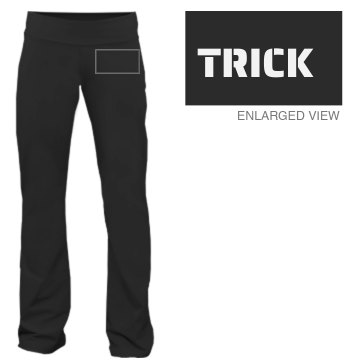 ...or Treat w/ Back Junior Fit Bella Fitness Pants