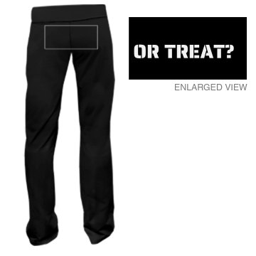 ...or Treat w/ Back Junior Fit Bella Fitness Pants
