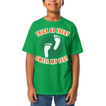 Smell My Feet Youth Gildan Ultra Cotton Crew Neck Tee