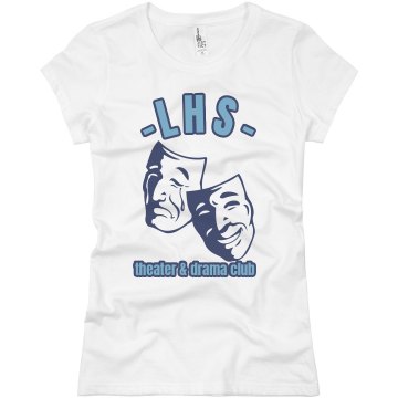 LHS Theater & Drama Junior Fit Basic Bella Favorite Tee