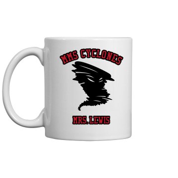Mrs. Lewis Cyclones Mug 11oz Ceramic Coffee Mug