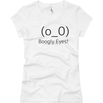 Boogly Eyes Junior Fit Basic Bella Favorite Tee