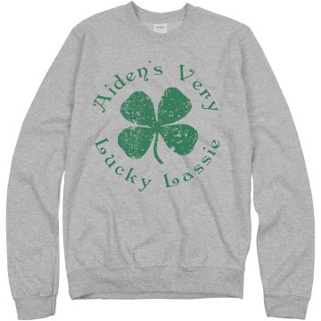 Lucky Lassie Junior Fit Bella 1x1 Rib Ringer Tee