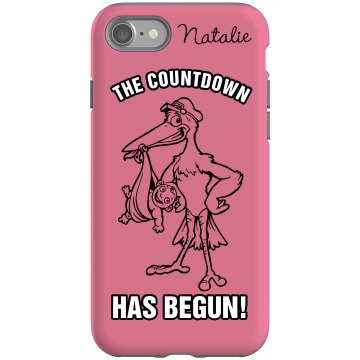 Maternity iPhone Rubber iPhone 4 & 4S Case Black
