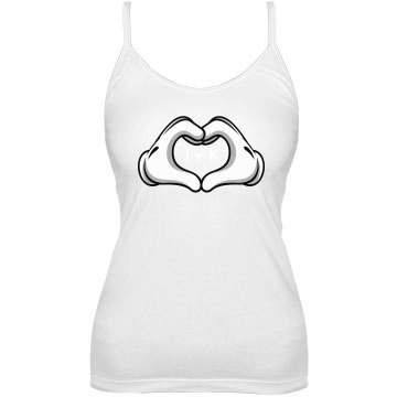Heart Hands Cami Bella Junior Fit Bra Cami