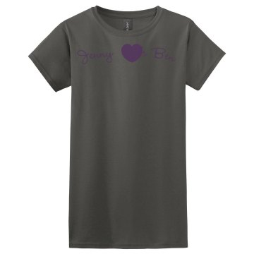 Jenny Loves Ben Misses Relaxed Fit Gildan Ultra Cotton Tee