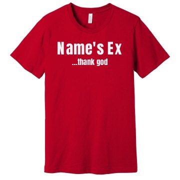 Amy's Ex Unisex Gildan Heavy Cotton Crew Neck Tee