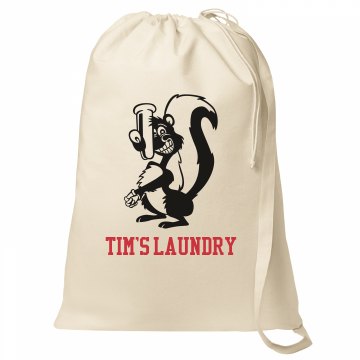 Tim's Skunky Laundry Port Authority Laundry Bag