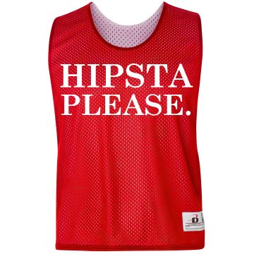 Hipsta Please LAX Badger Sport Lacrosse Reversible Practice Pinnie