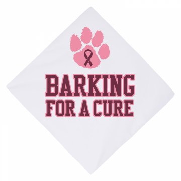 Barking For A Cure Dog Bandana
