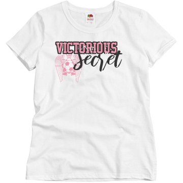 Victorious Secret: Soccer Misses Relaxed Fit Basic Gildan Heavy Cotton Tee