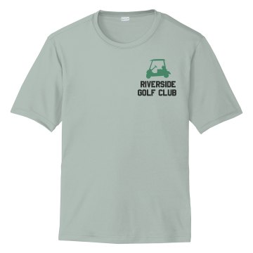 RIverside Golf Club Unisex IZOD Silkwash Classic Pique Polo