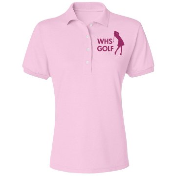 Groveport Golf Misses Relaxed Fit Jerzees Spotshield Polo Shirt