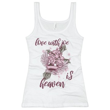 Love With Joe Is Heaven Bella Junior Fit Contrast Satin Trim Cami