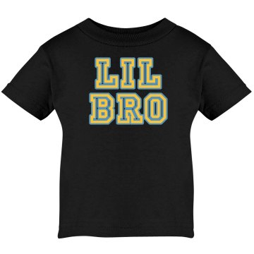 Lil Bro Tee Infant Rabbit Skins Lap Shoulder Tee