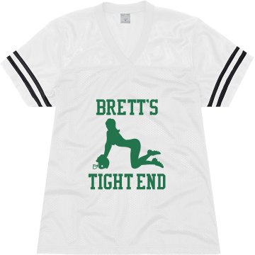 Brett Football Tight End Junior Fit Augusta Replica Football Jersey
