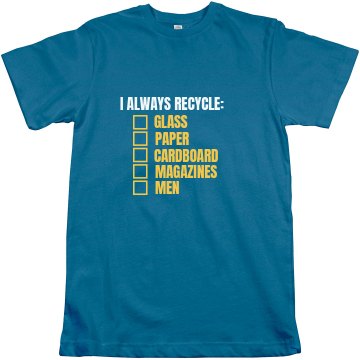 Earth Day Recycling List Misses Relaxed Anvil Organic Tee