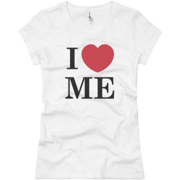 I Love Me Junior Fit Basic Bella Favorite Tee