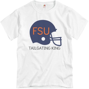 FSU Tailgate King Unisex Basic Gildan Heavy Cotton Crew Neck Tee