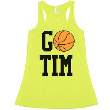 Basketball Girlfriend Misses American Apparel Neon Oversized Crop Tank
