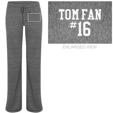 Tom Fan Junior Fit Bella Straight Leg Fleece Sweatpant