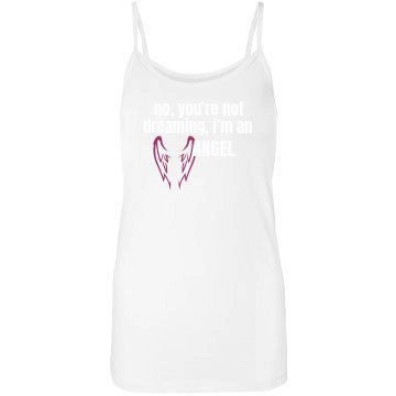 Angel Junior Fit Bella Sheer Jersey Longer Length Tank Top