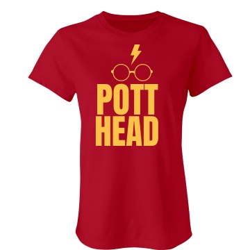 Proud Pott Head Junior Fit American Apparel Fine Jersey Tee