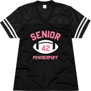 Senior Powderpuff Junior Fit Soffe Mesh Football Jersey