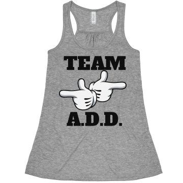 Team ADD Junior Fit Bella Sheer Longer Length Rib Tank Top