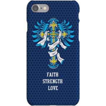 Faith iPhone Case Plastic iPhone 5 Case White 