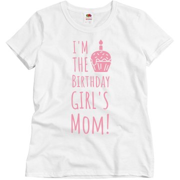 Birthday Girl's Mom Misses Relaxed Fit Basic Gildan Ultra Cotton Tee