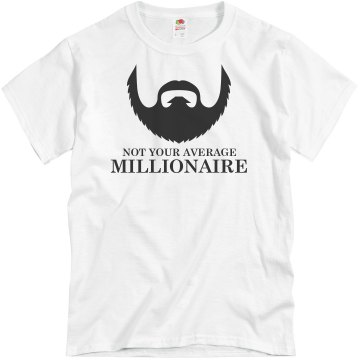 Not Your Average Million Unisex Basic Gildan Heavy Cotton Crew Neck Tee