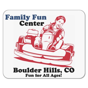 Family Fun Center Mousepad