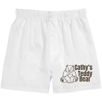 Cathy's Teddy Bear Unisex Robinson Boxer Shorts
