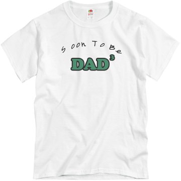 Dad To the third Unisex Basic Gildan Heavy Cotton Crew Neck Tee