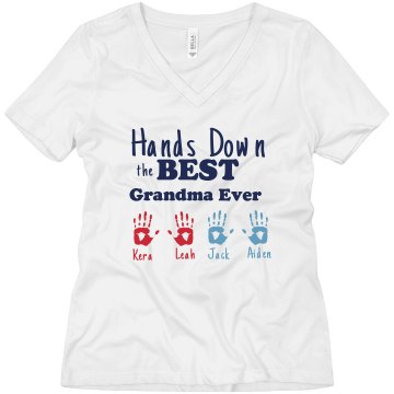 Best Grandma Tee Misses Relaxed Fit Basic Gildan Heavy Cotton Tee