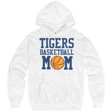 Tigers B Ball Mom Unisex Hanes Ultimate Cotton Heavyweight Hoodie