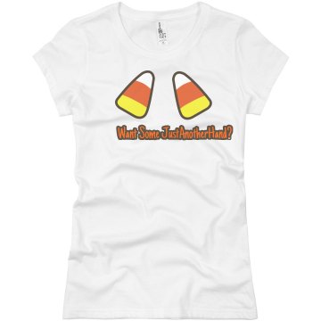 Want Some Candy? Junior Fit Basic Bella Favorite Tee