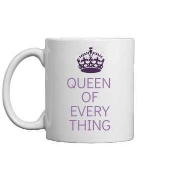 Queen Of The Mug 11oz Ceramic Coffee Mug