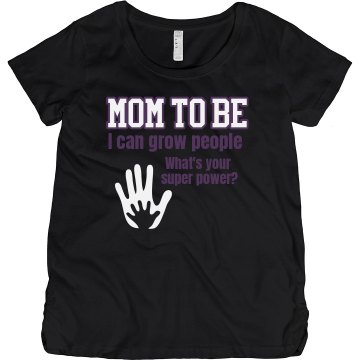 Mom To Be Maternity LA T Sportswear Tee