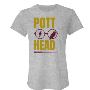 Pott Head Girl Junior Fit American Apparel Fine Jersey Tee
